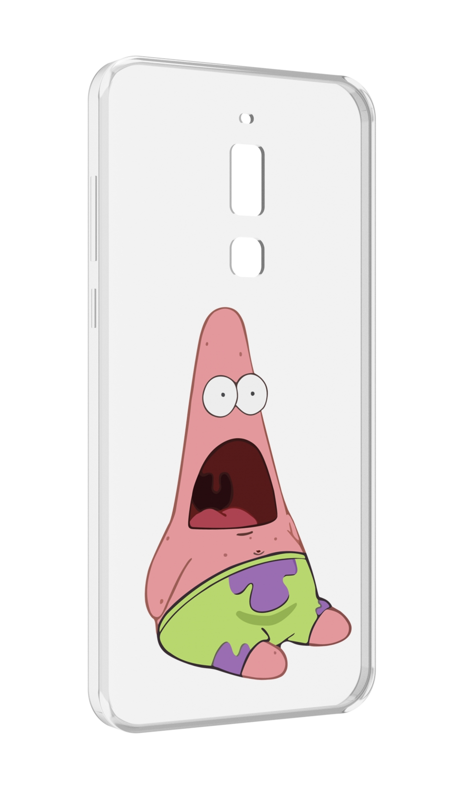 

Чехол MyPads патрик-в-шоке детский для Meizu M6T, Прозрачный, Tocco