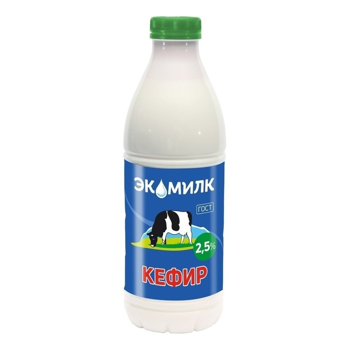 

Кефир Экомилк 2,5% БЗМЖ 930 мл