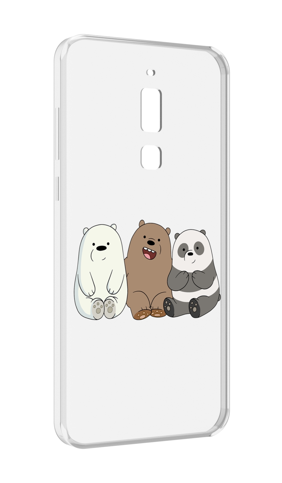 

Чехол MyPads панды детский для Meizu M6T, Прозрачный, Tocco