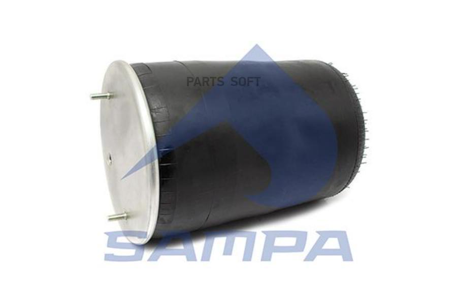 

SP 554881_пневмоподушка без стакана !2шп. M12 смещ. 25. 1штуц. M22. Н:1шп. M16 BPW