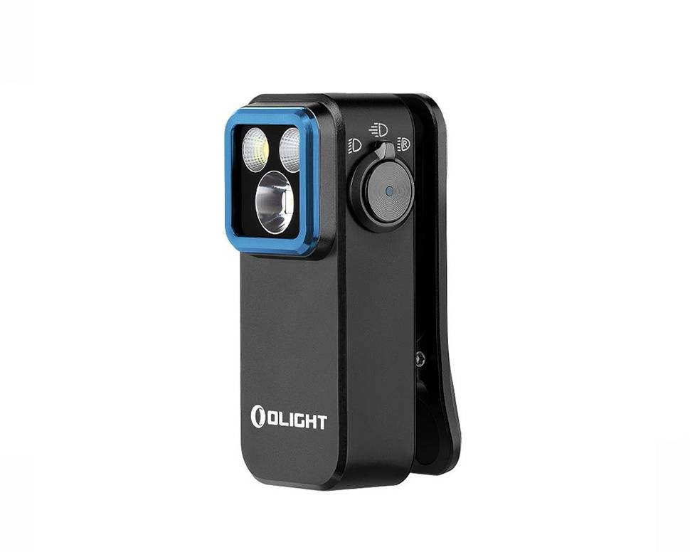 Фонарь Olight Oclip Pro Black, 12 режимов, 120 метров, 500 люмен