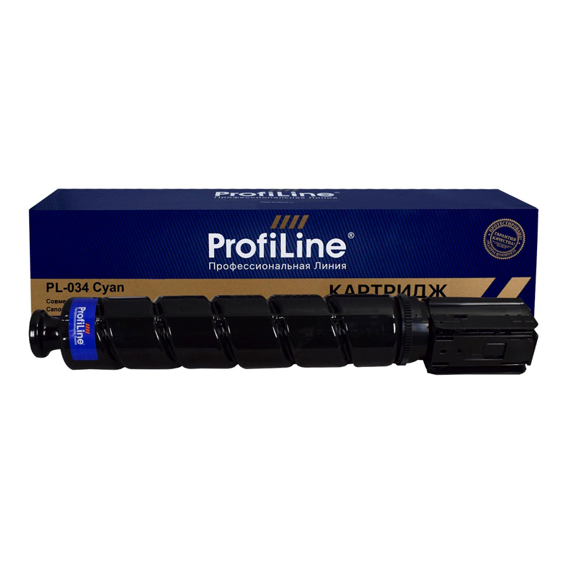 

Картридж для лазерного принтера Profiline (PL-034 C) голубой, совместимый