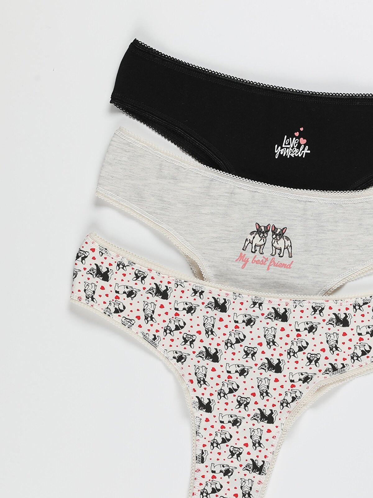 

Комплект трусов женских Colin's CL1060457_Q1.V1 разноцветных S, CL1060457_Q1.V1