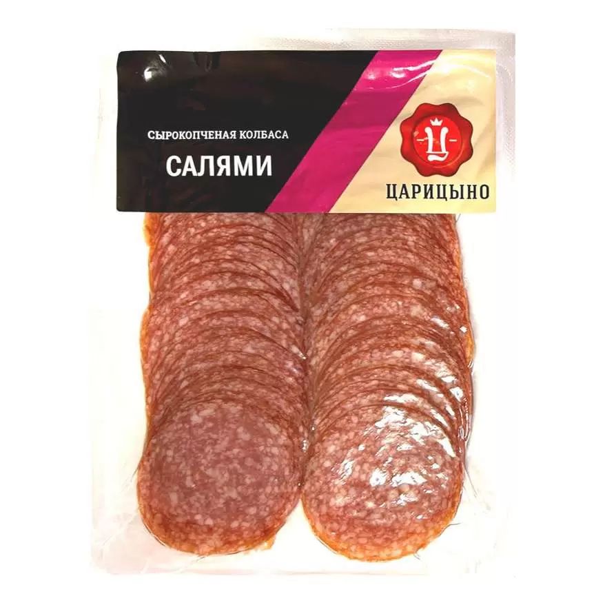 

Колбаса сырокопченая Салями полусухая