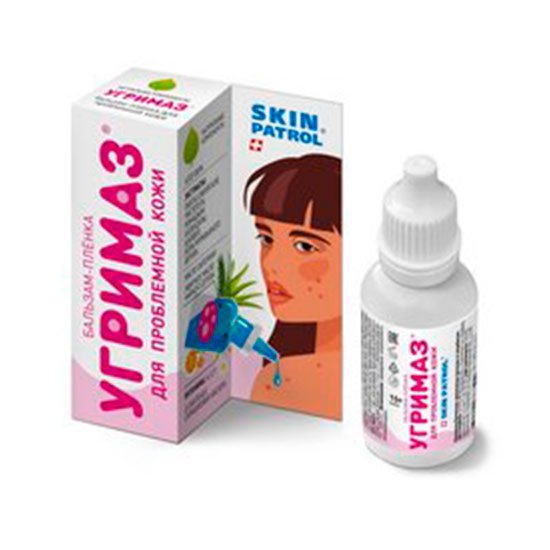 Бальзам-пленка Угимаз Skinpatrol для проблемной кожи 15 мл очищающий бальзам nutricurls cleansing conditioner 250 мл