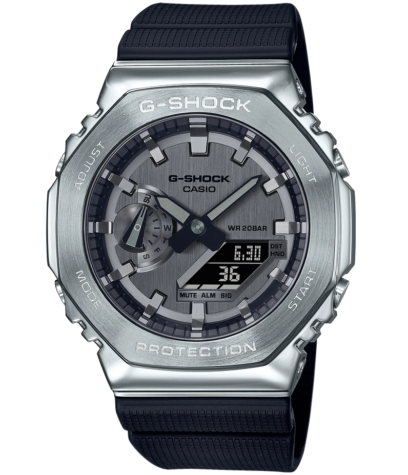 Наручные часы унисекс Casio G-SHOCK GM-2100-1A синие