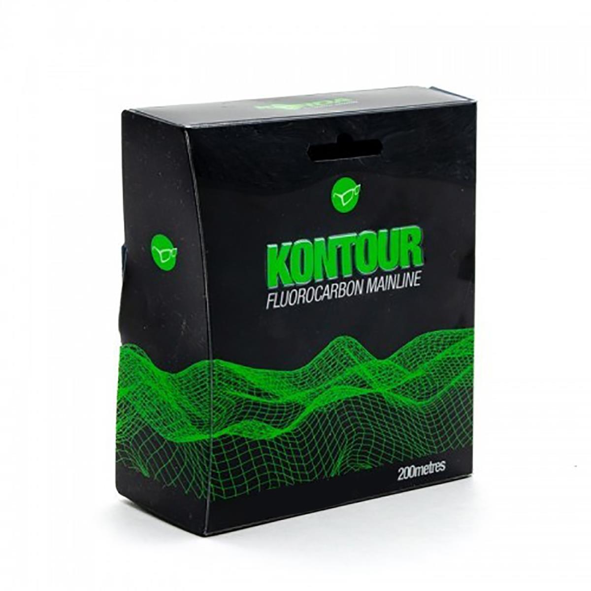 Леска флюрокарбоновая Korda Kontour Fluorocarbon 0,33 мм, 200 м, 5,5 кг, clear