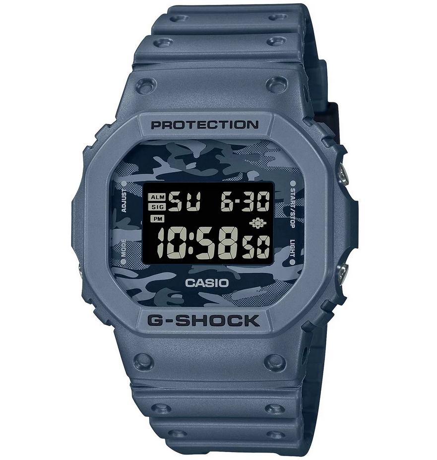 Наручные часы унисекс Casio G-SHOCK DW-5600CA-2 синие