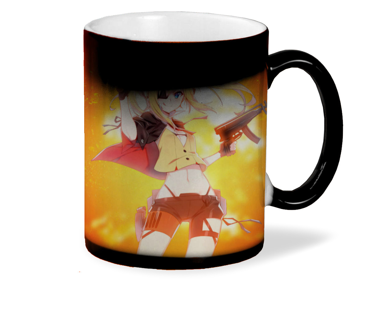 

Кружка CoolPodarok Аниме девушка с пистолетами