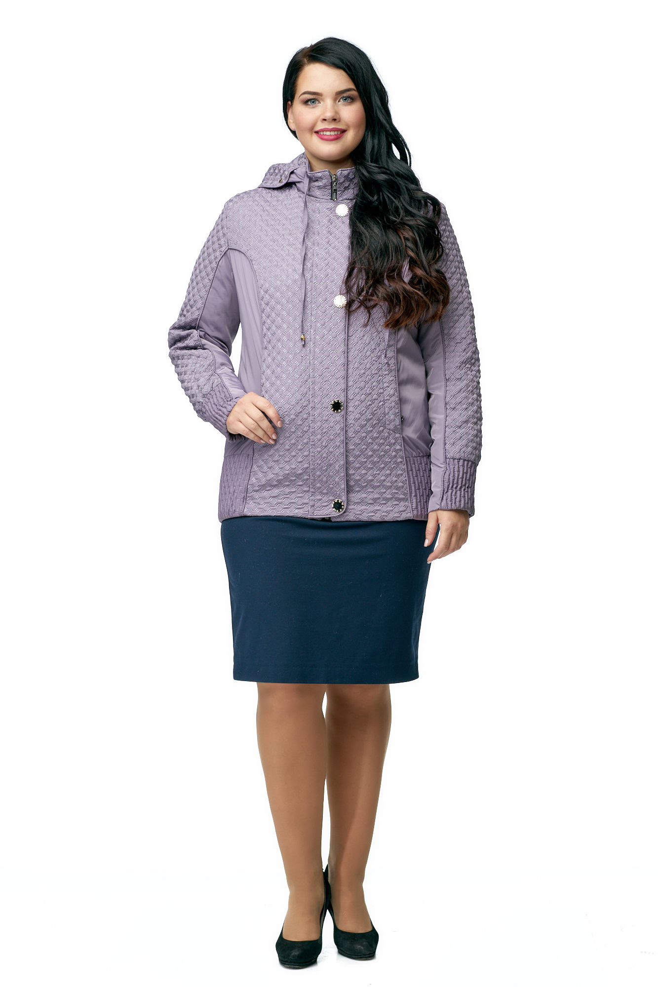 

Куртка женская МОСМЕХА 8010594 фиолетовая 56 RU, Фиолетовый, 8010594