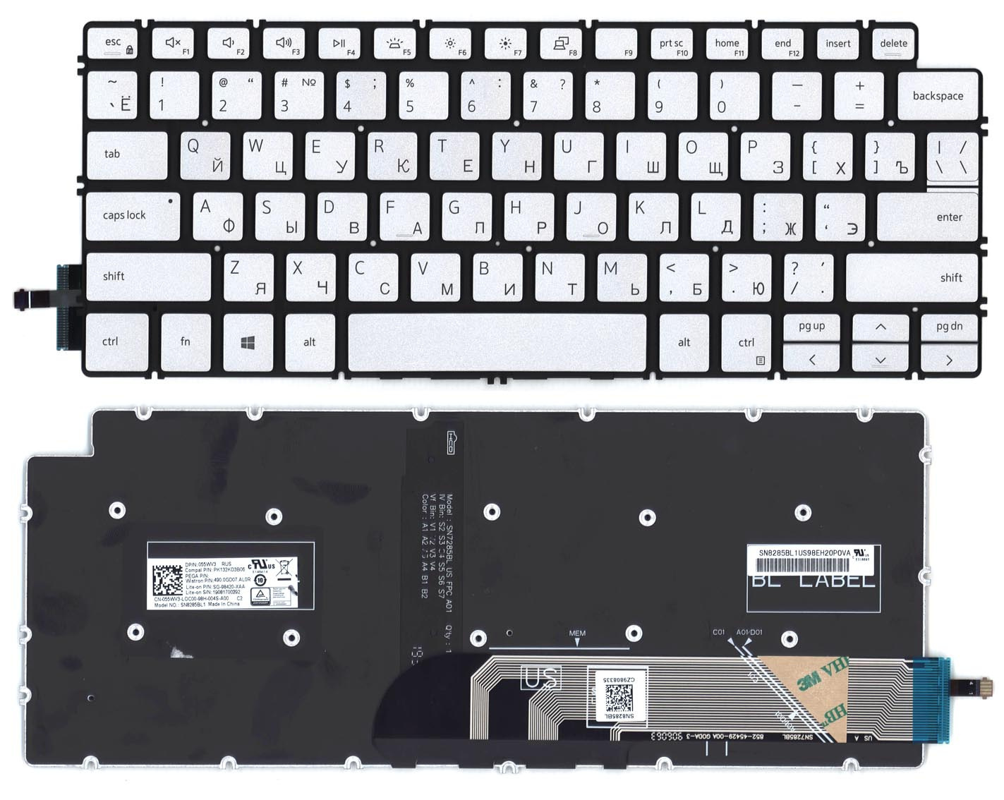 

Клавиатура Dell для ноутбука Dell 14-5390