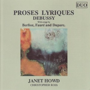 BERLIOZ / FAURE / DUPARC - Proses Lyriques