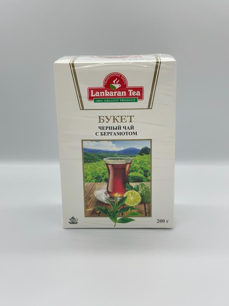 Чай черный Lankaran tea с бергамотом  Букет, 200 г