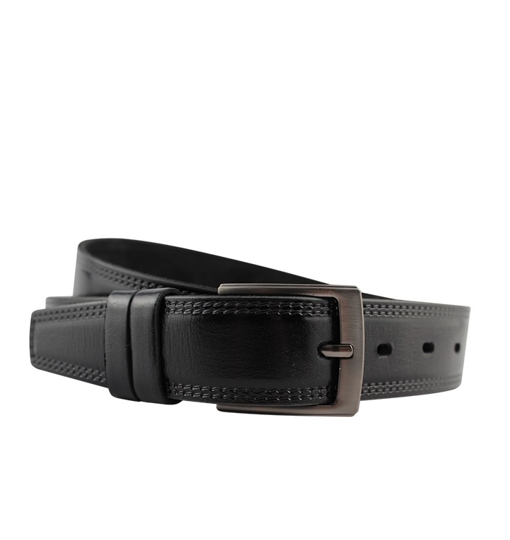 Ремень мужской Stilmark 736 черный 120 см 2058₽