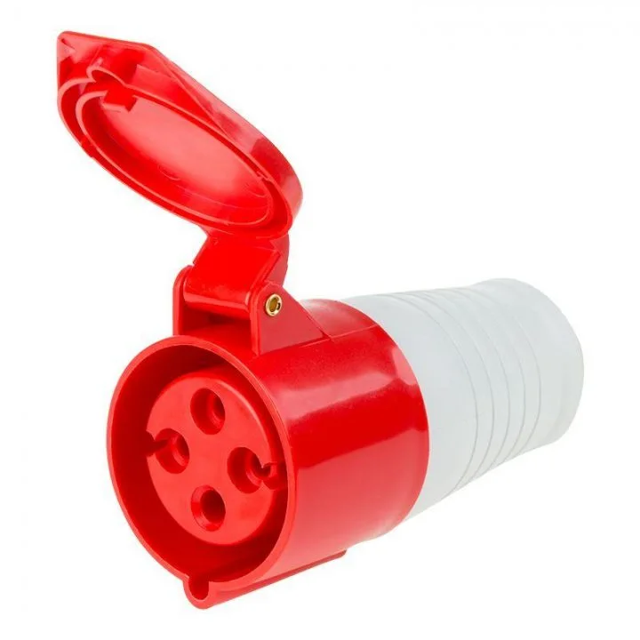 

Розетка Rexant 11-8922 переносная 3Р+РЕ 32А 380В IP44
