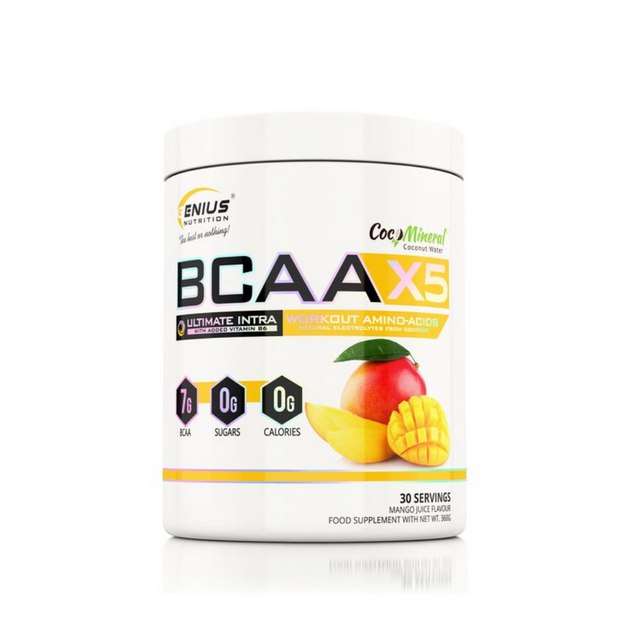 

Genius Nutrition X5 BCAA 360 г, манго