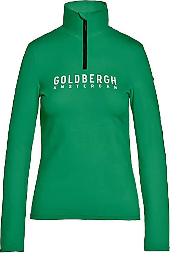 Лонгслив женский Goldbergh Mandy Ski Pully 2223 зеленый 38 EU 18890₽