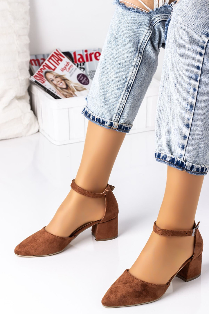 

Туфли женские Lal Shoes B691-R062 коричневые 37 EU (доставка из-за рубежа), B691-R062