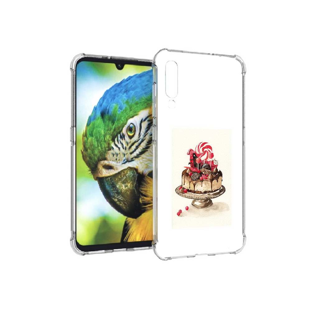 

Чехол MyPads Tocco для Xiaomi Mi 9 вкусный торт (PT126035.255.262), Прозрачный, Tocco