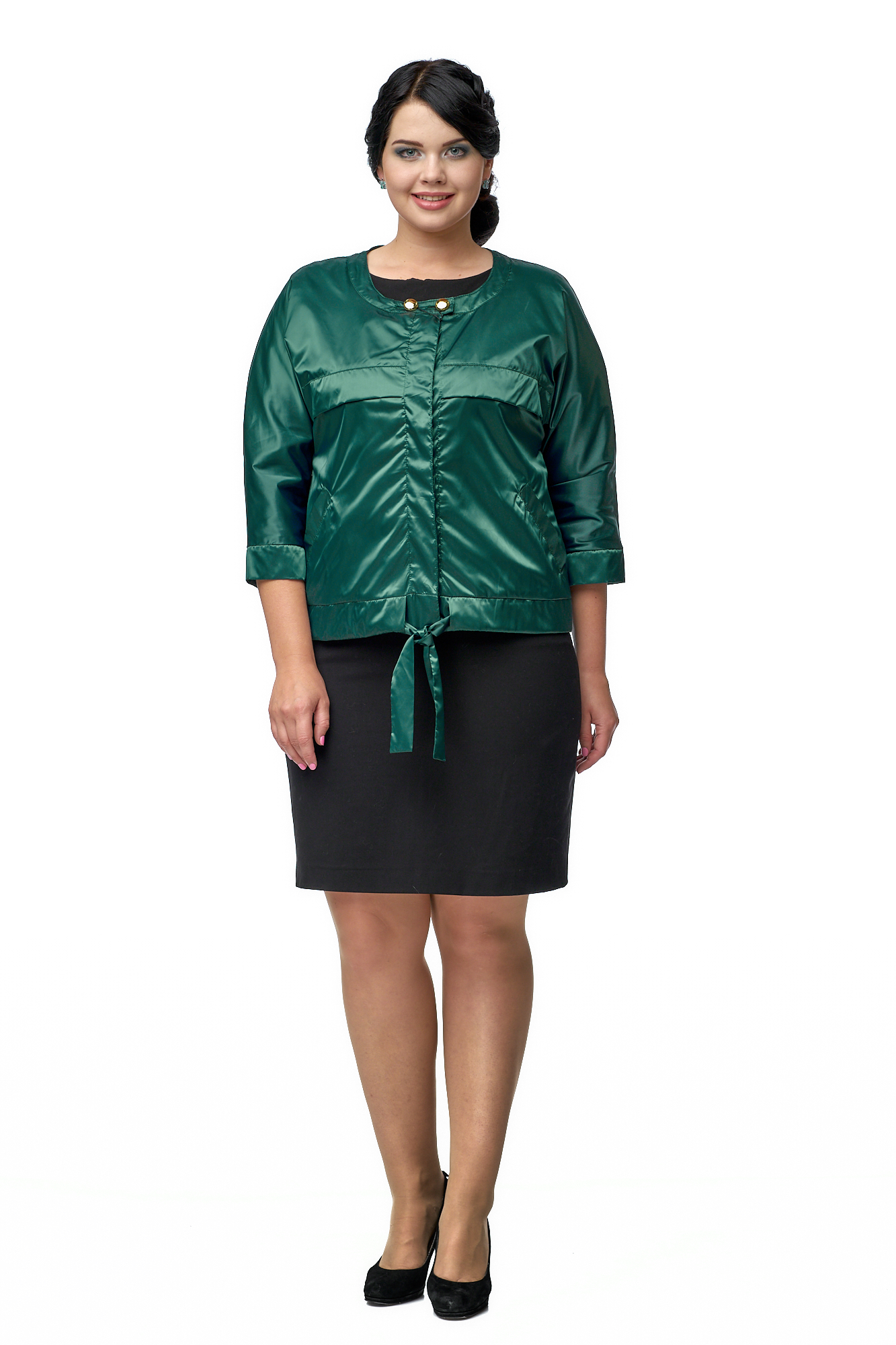 

Жакет женский МОСМЕХА 8008386 зеленый 54 RU, 8008386