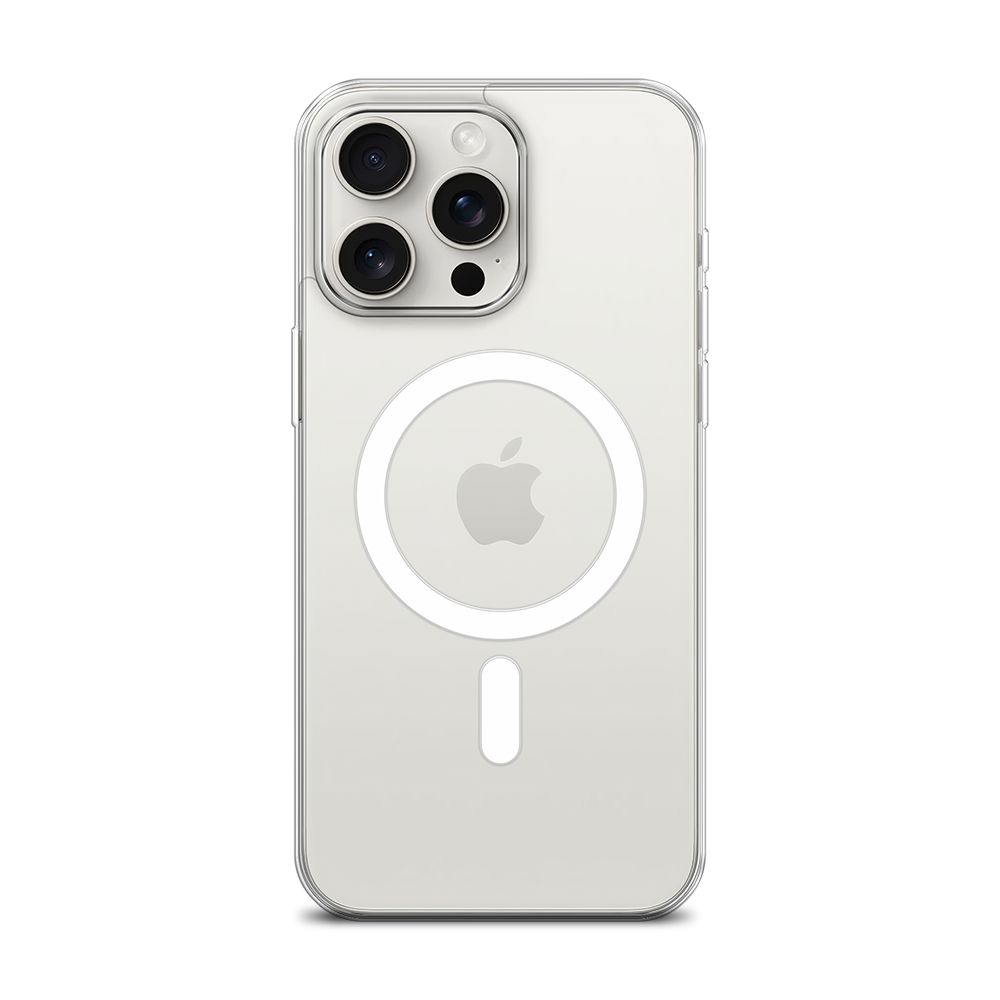 

Чехол MagSafe для Apple iPhone 15 Pro Max, Прозрачный, MAG158C