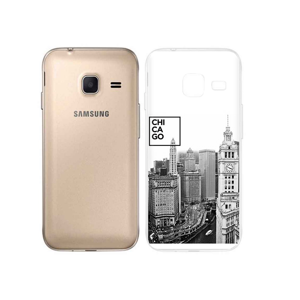 

Чехол MyPads Tocco для Samsung Galaxy J1 mini черно белый чикаго (PT24300.564.689), Tocco