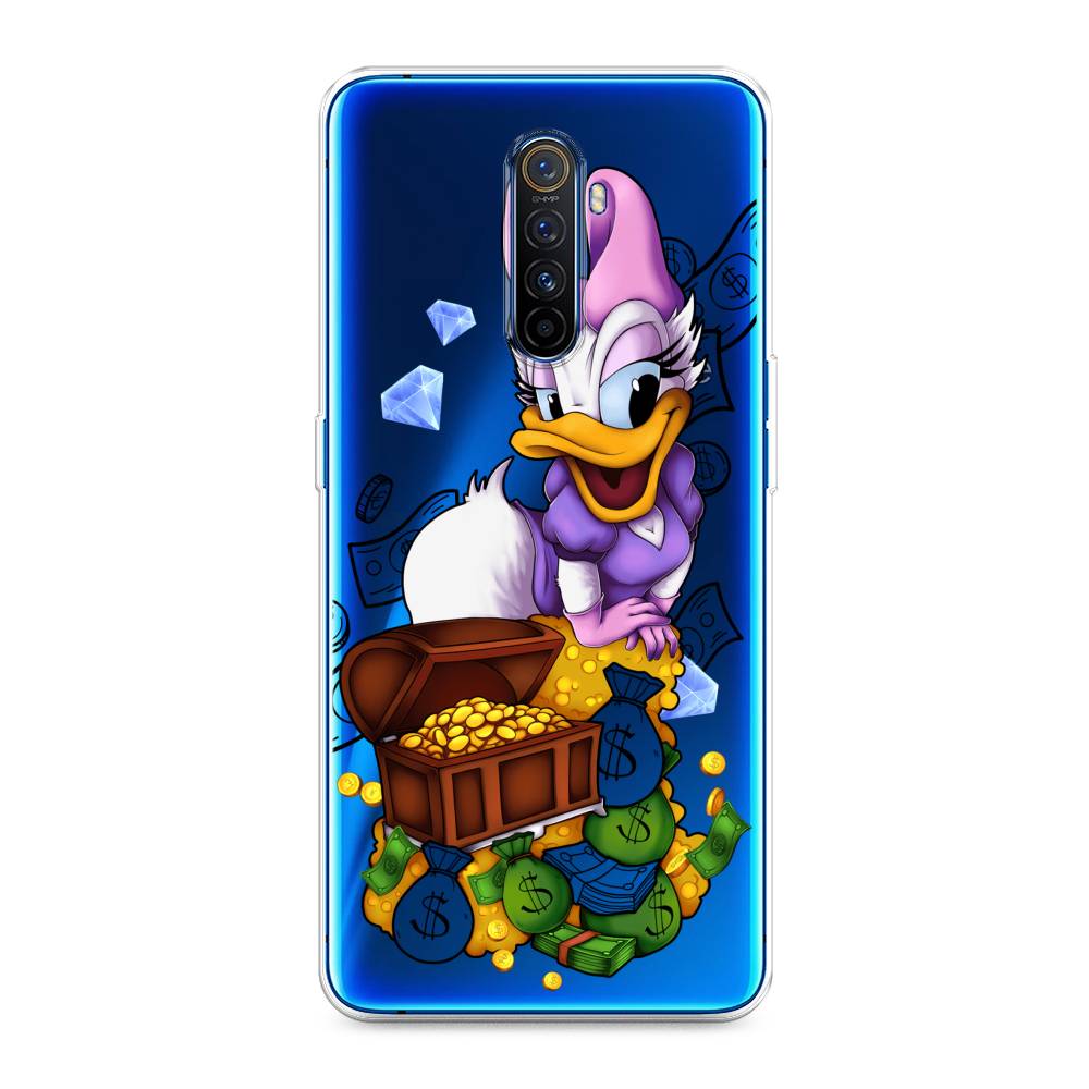 

Чехол на Realme X2 Pro "Rich Daisy Duck", Коричневый;белый;фиолетовый, 251750-6