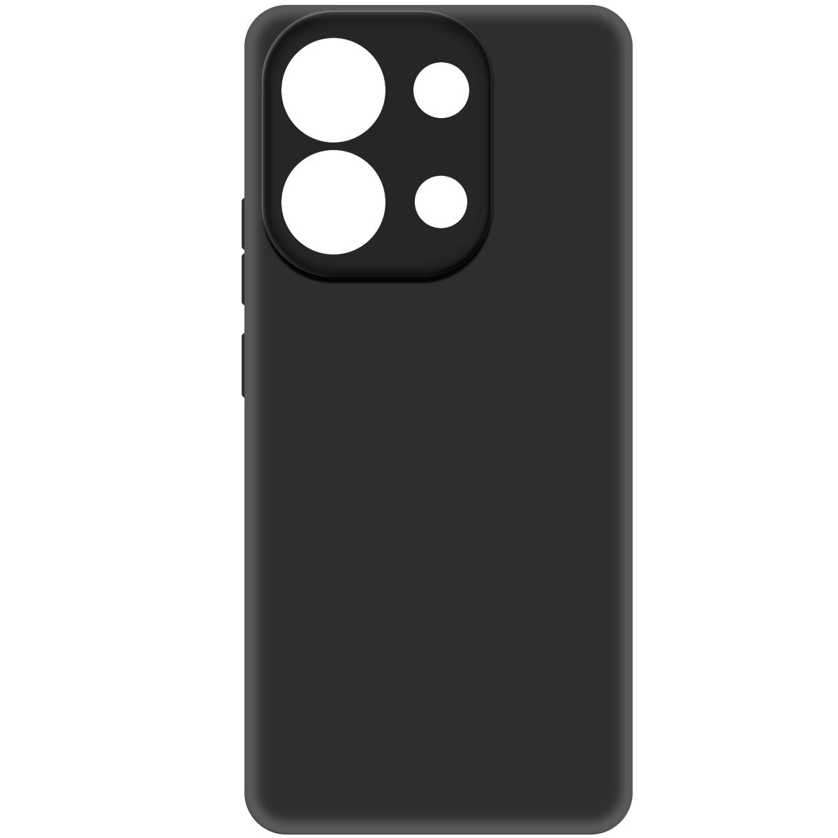 

Чехол-накладка Krutoff Soft Case для Xiaomi Redmi Note 13 4G, Черный