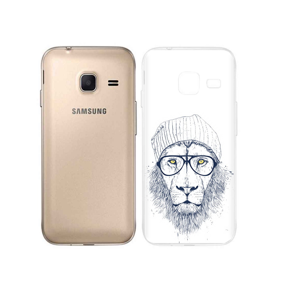 

Чехол MyPads Tocco для Samsung Galaxy J1 mini хиппи лев (PT24300.564.663), Tocco