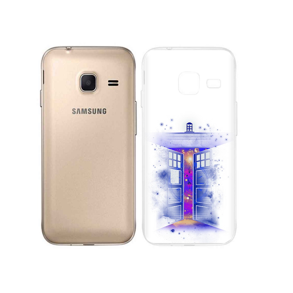 

Чехол MyPads Tocco для Samsung Galaxy J1 mini фиолетовый уголок абстракция, Tocco