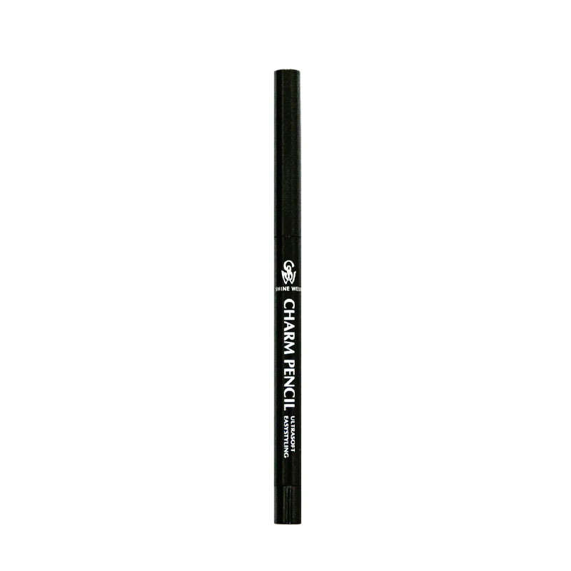 карандаш для глаз shinewell тон 2 темно коричневый 1 г Карандаш для глаз Shinewell Charm Pencil т.2 Графитовый