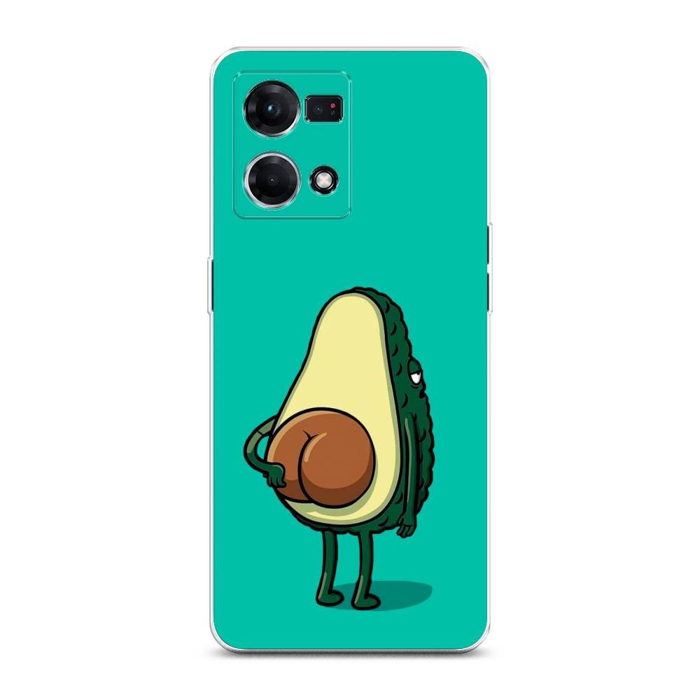 

Чехол Awog на Oppo Reno 8 4G "Попа авокадо", Голубой;коричневый, 2511450-10
