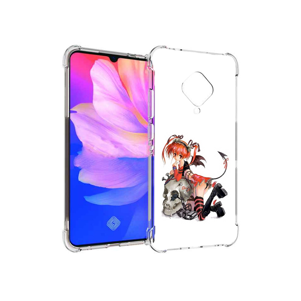 

Чехол MyPads Tocco для Vivo V17 аниме (PT147343.378.221), Прозрачный, Tocco