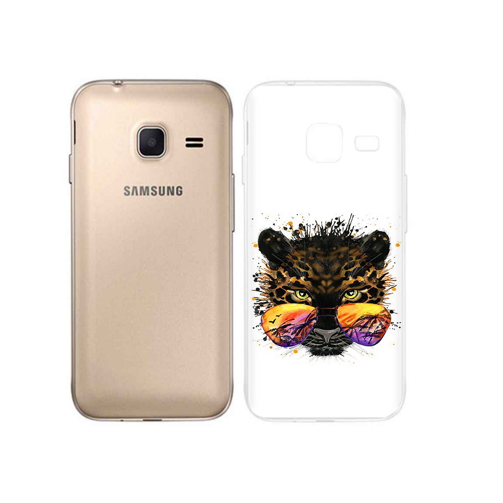 

Чехол MyPads Tocco для Samsung Galaxy J1 mini тропический леопард (PT24300.564.649), Tocco