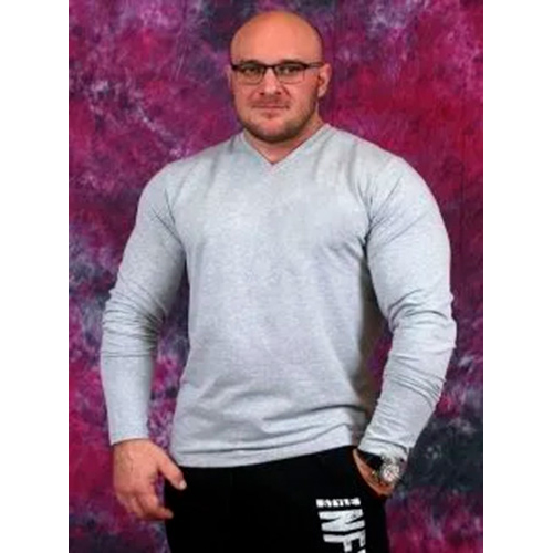 

Лонгслив мужской INFERNO style Л-003-000 серый L, Л-003-000