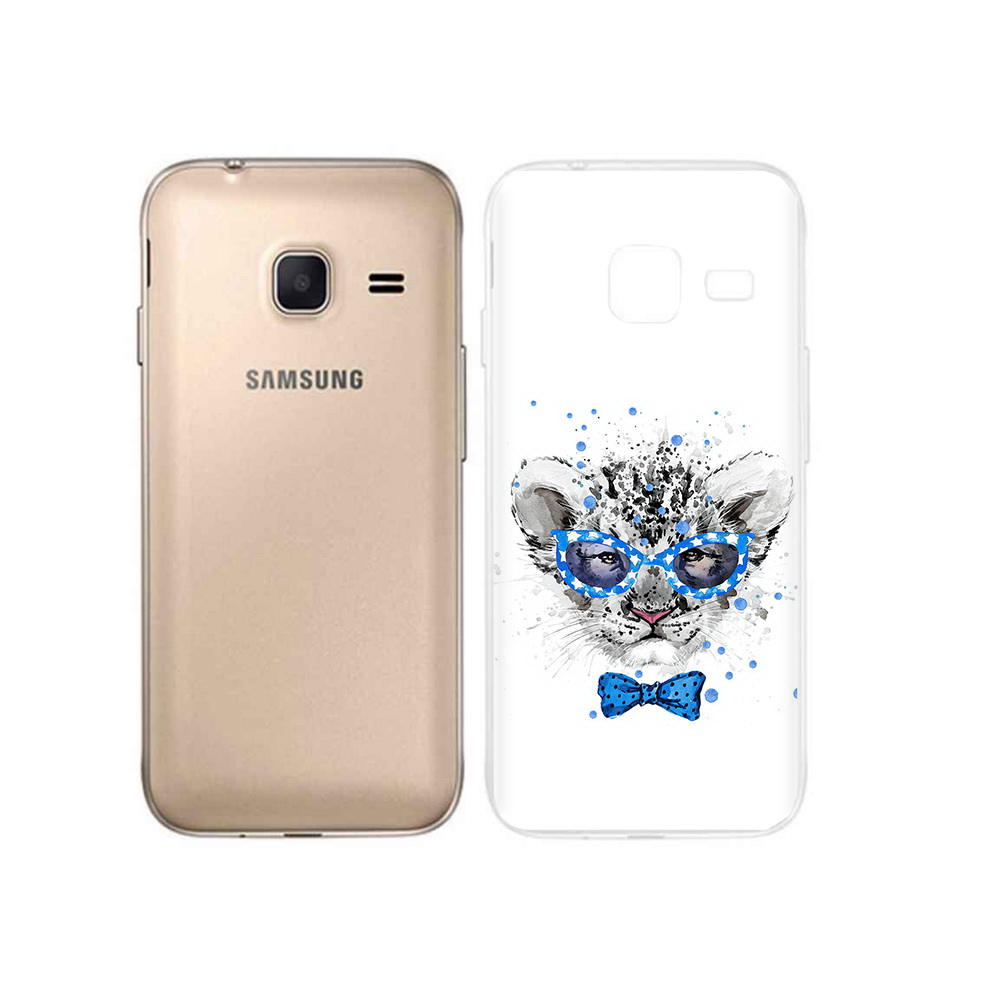

Чехол MyPads Tocco для Samsung Galaxy J1 mini тигренок с бабочкой (PT24300.564.642), Tocco