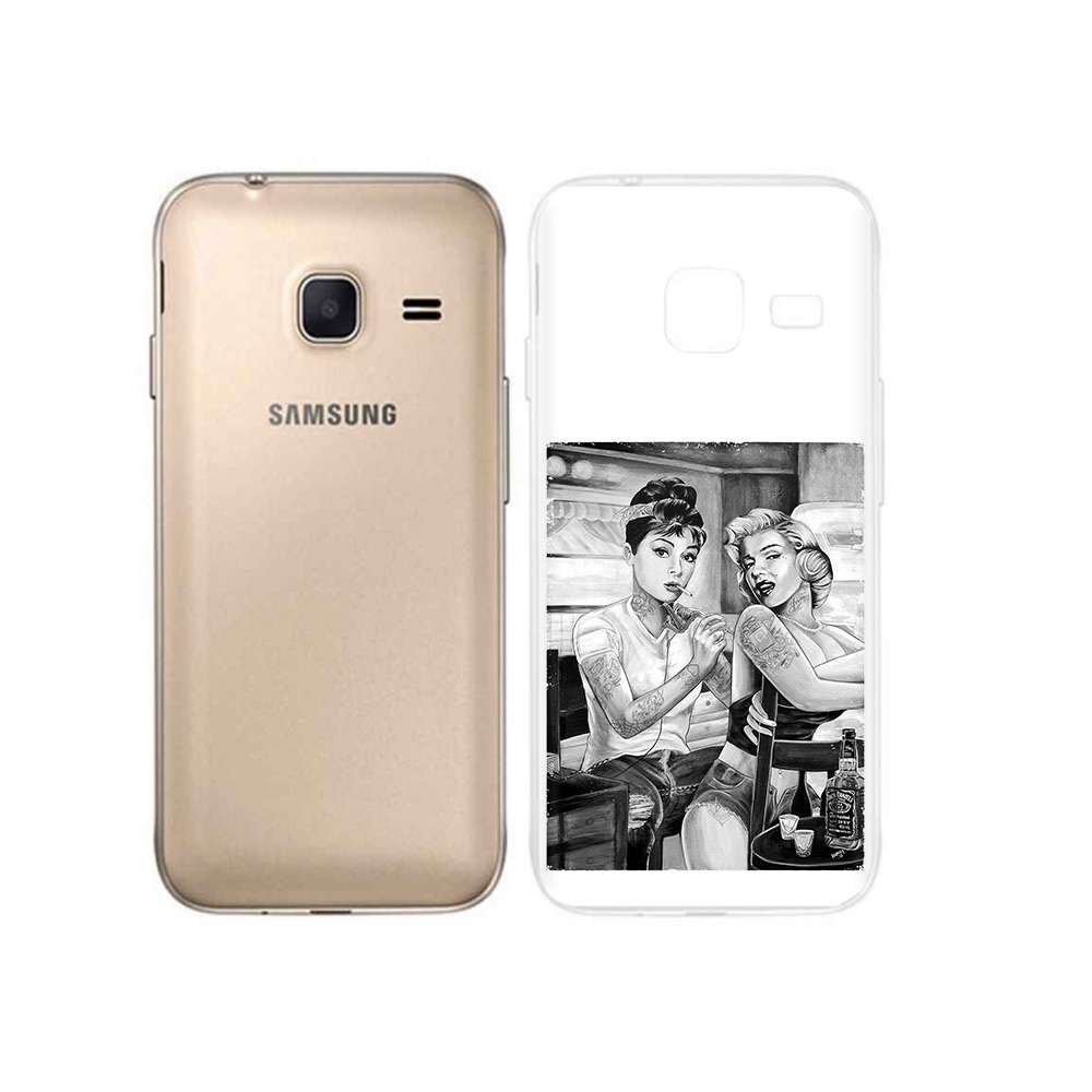 

Чехол MyPads Tocco для Samsung Galaxy J1 mini тату мастер (PT24300.564.637), Tocco
