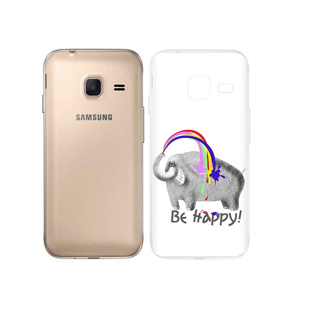 

Чехол MyPads Tocco для Samsung Galaxy J1 mini счастливый слон (PT24300.564.632), Tocco