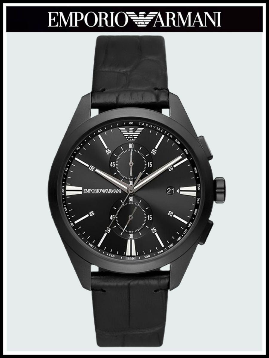 

Наручные часы мужские Emporio Armani A11483R черные, A11483R