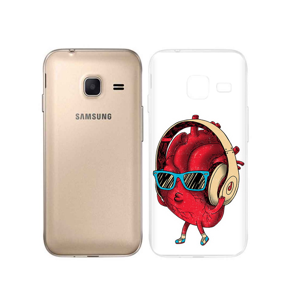 

Чехол MyPads Tocco для Samsung Galaxy J1 mini слушай сердце (PT24300.564.609), Tocco