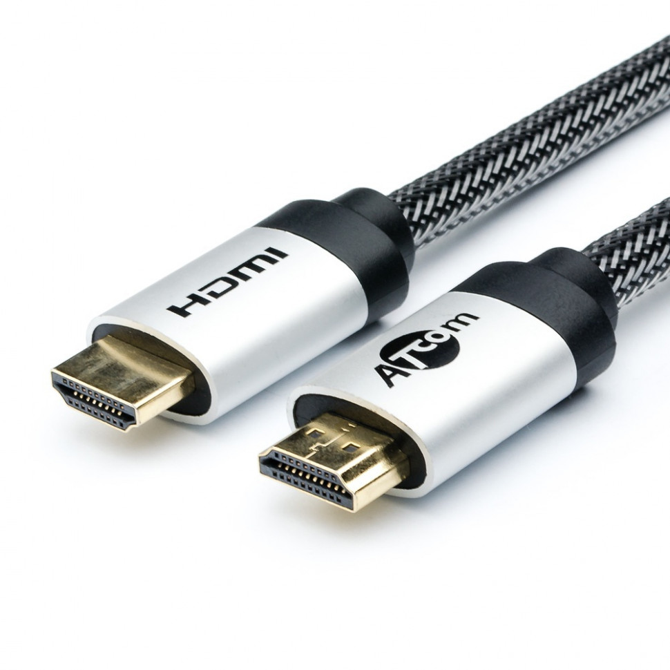 

Кабель Atcom hdmi - hdmi, 1м черный (281179)