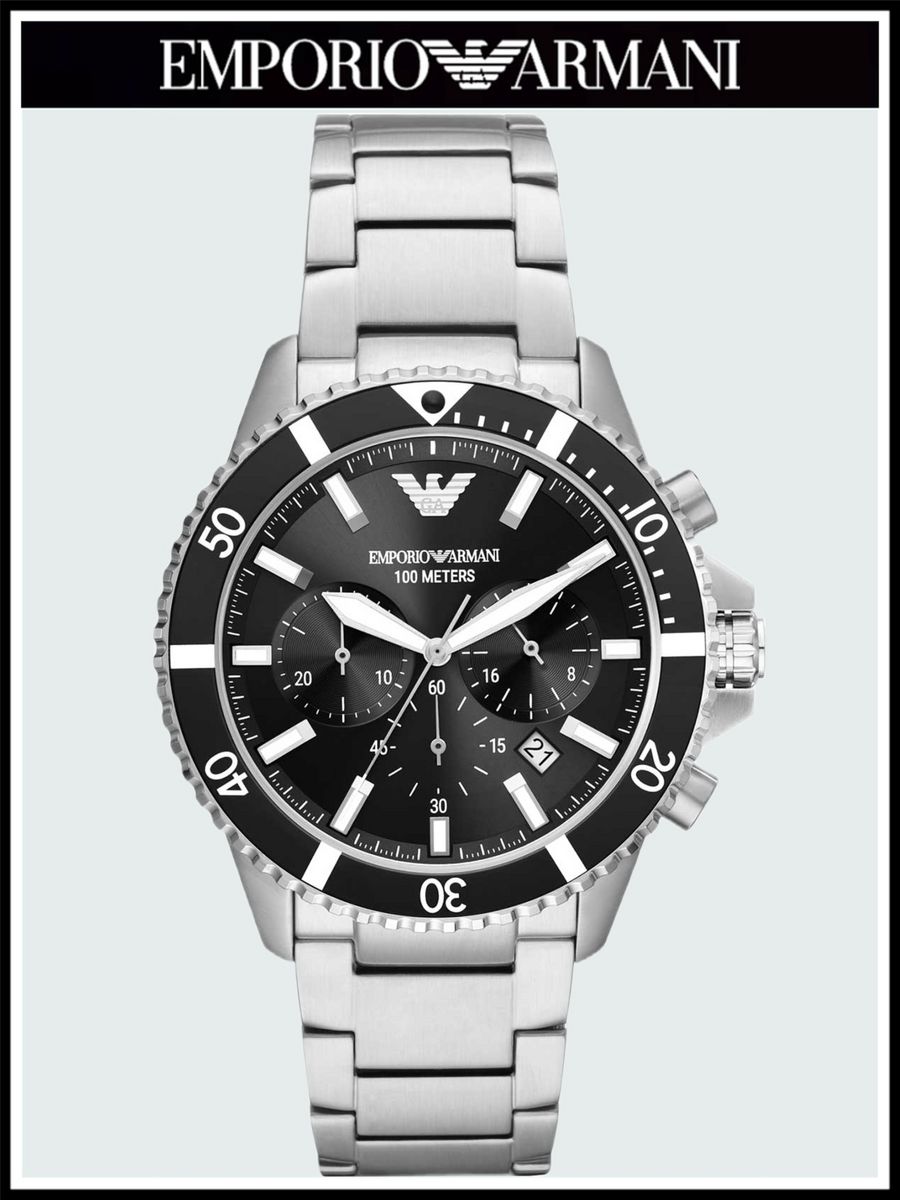 

Наручные часы мужские Emporio Armani A11360R серебристые, A11360R
