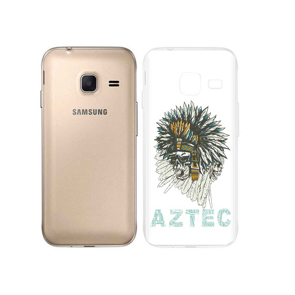 

Чехол MyPads Tocco для Samsung Galaxy J1 mini скелет индеец (PT24300.564.602), Tocco