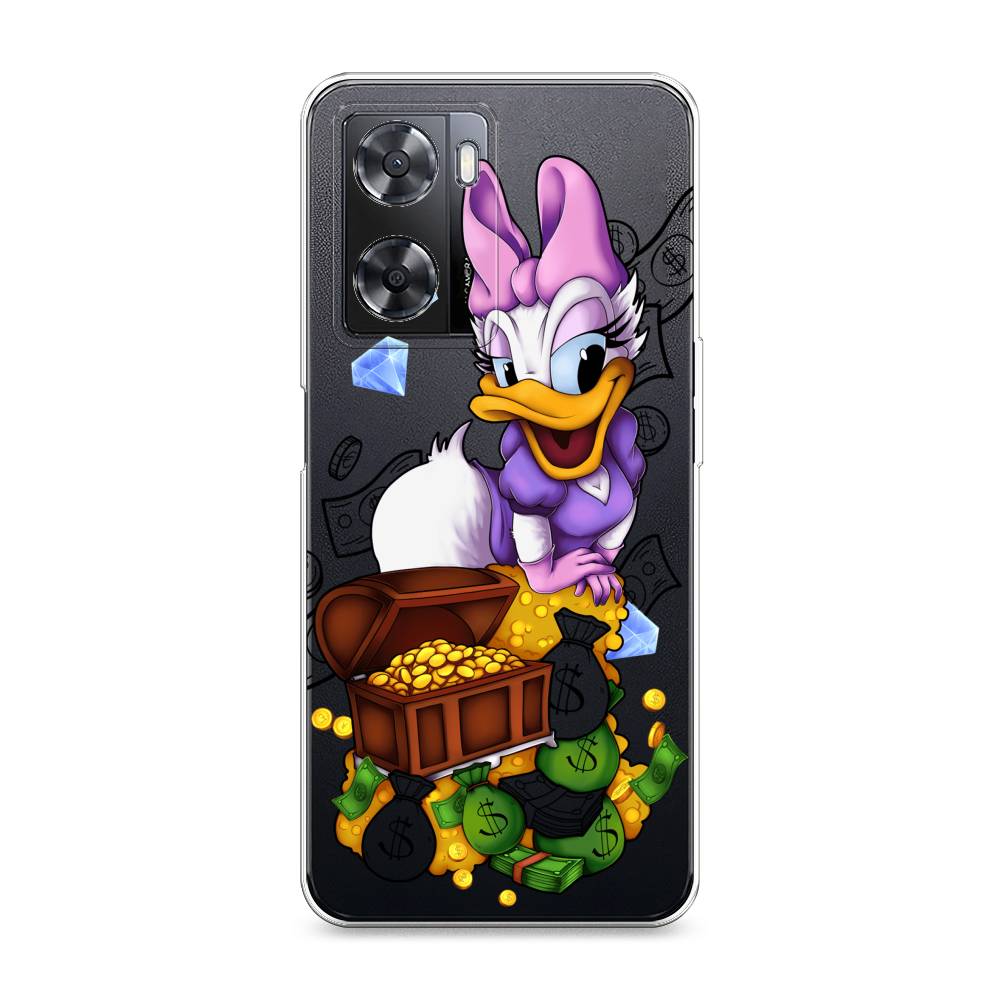 

Чехол на Oppo A57 4G "Rich Daisy Duck", Коричневый;белый;фиолетовый, 2511950-6