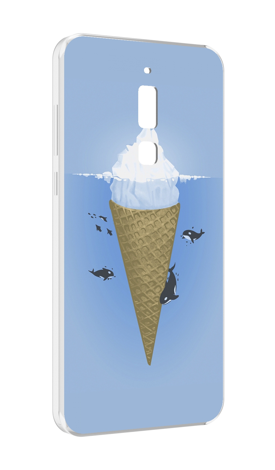 

Чехол MyPads мороженное-у-косаток для Meizu M6T, Прозрачный, Tocco