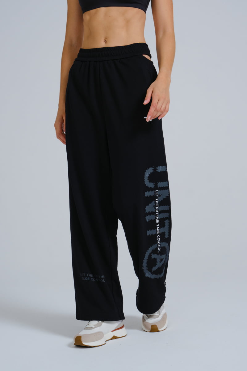 Спортивные брюки женские Anta Dance SORONA/ECOCOZY 862338321 черные 3XL