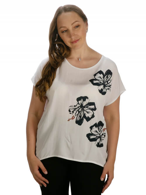 

Блуза женская Lisette SP20-T028-0-7 белая 46 RU, SP20-T028-0-7