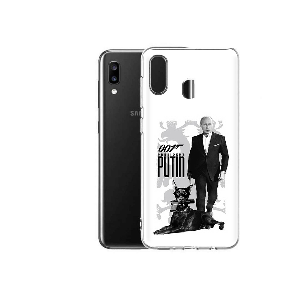 

Чехол MyPads Tocco для Samsung Galaxy A20 001, Прозрачный, Tocco