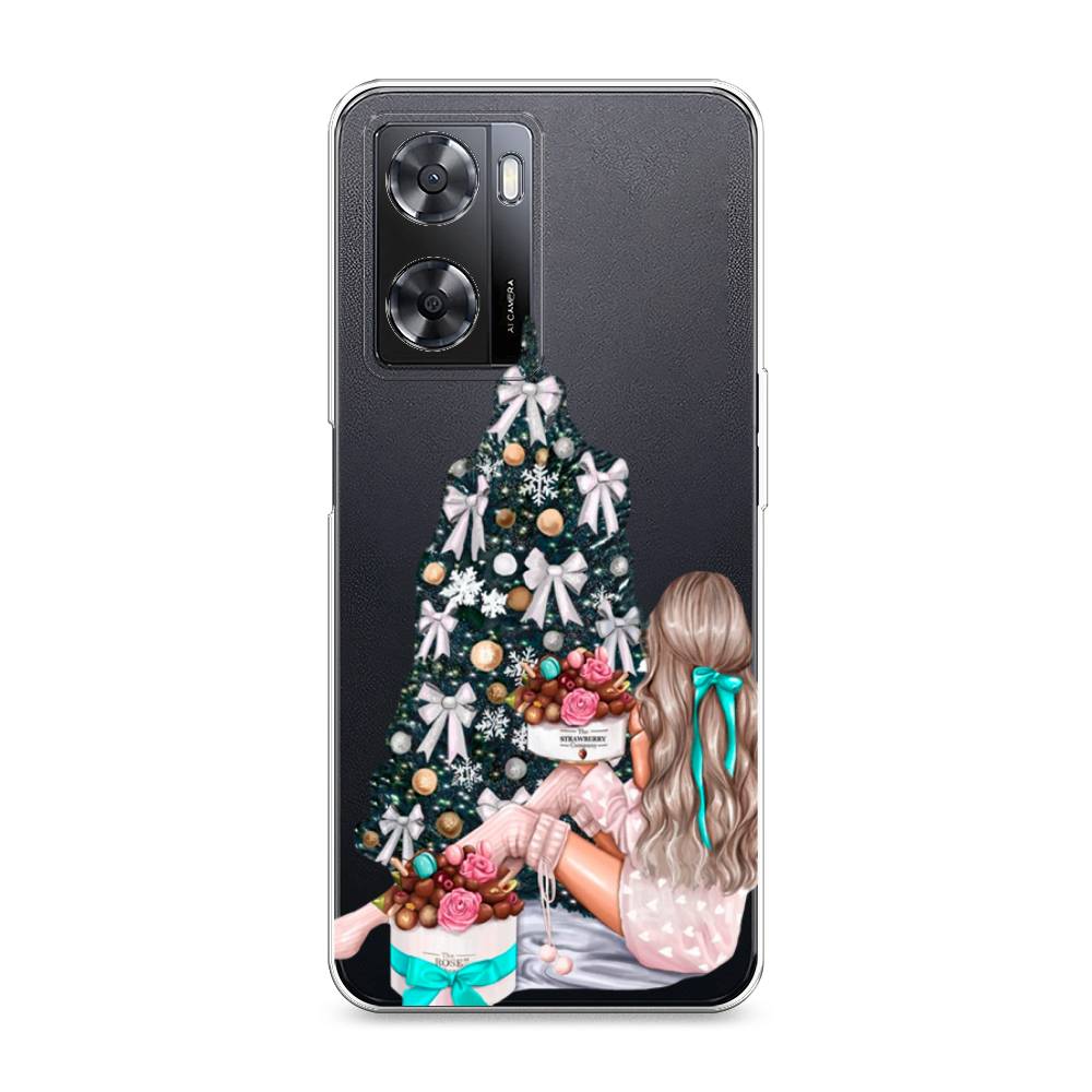 

Чехол на Oppo A57 4G "New Year", Зеленый;бежевый;голубой, 2511950-5