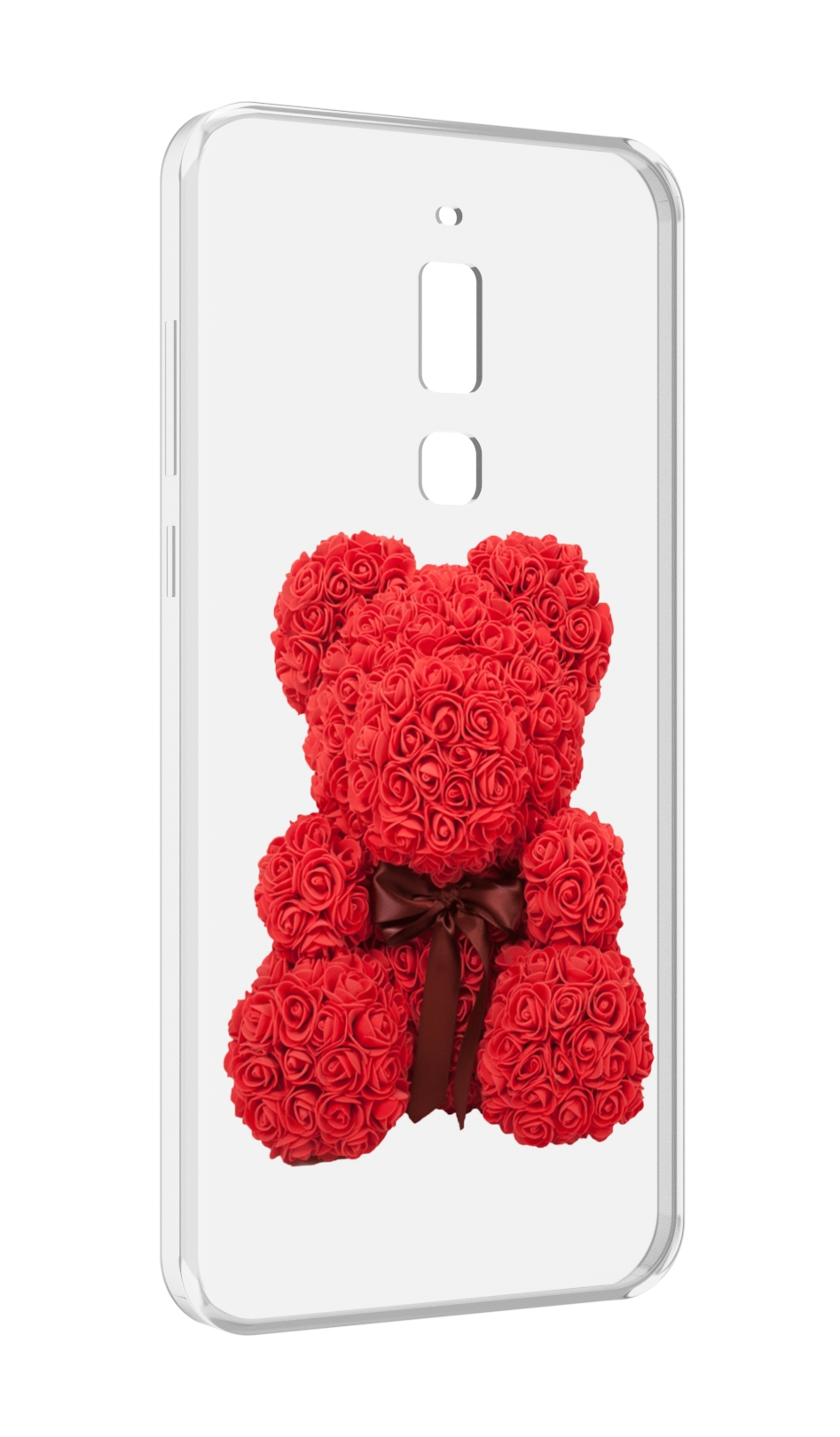 

Чехол MyPads мишка-из-розочек для Meizu M6T, Прозрачный, Tocco
